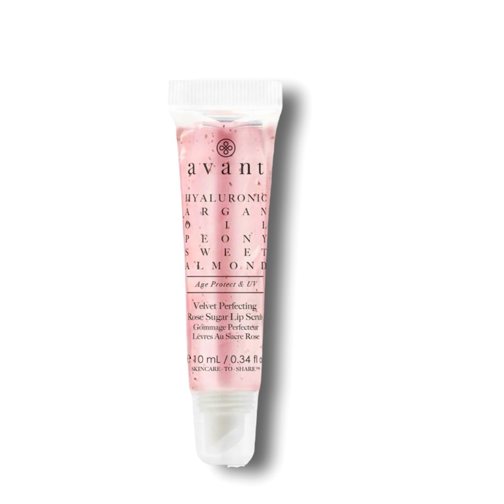 Avant | Hyaluronic | Argan Oil Peony Sweet Almond | Lip Scrub | New